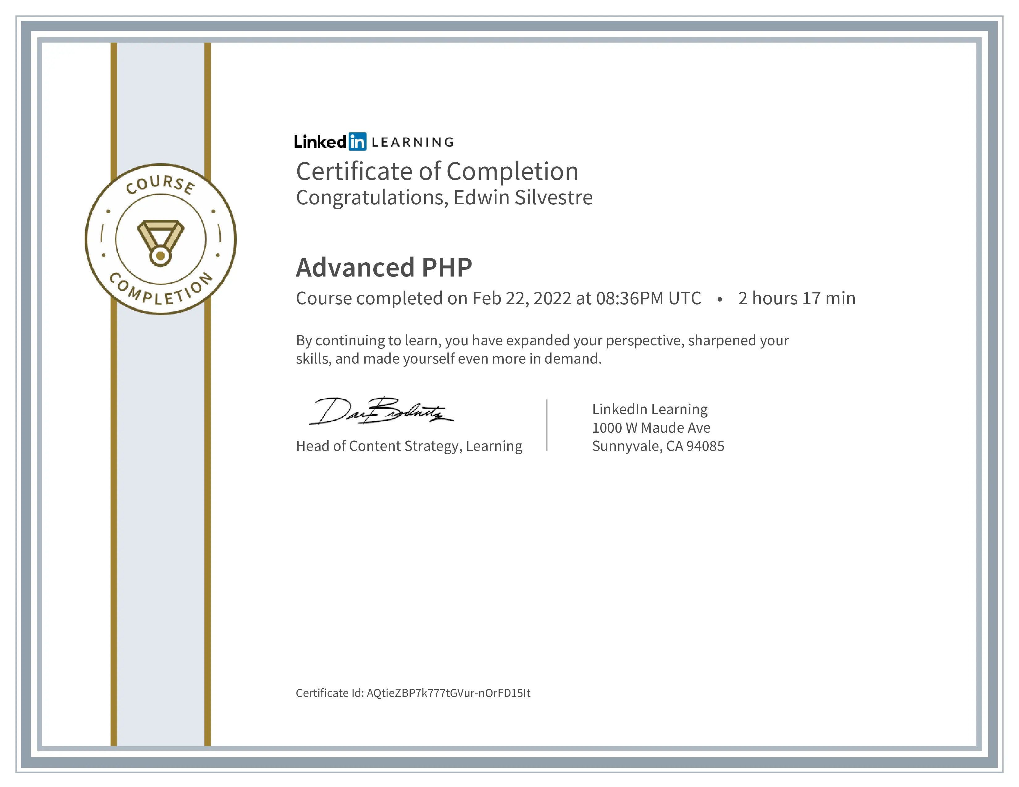 Advanced PHP