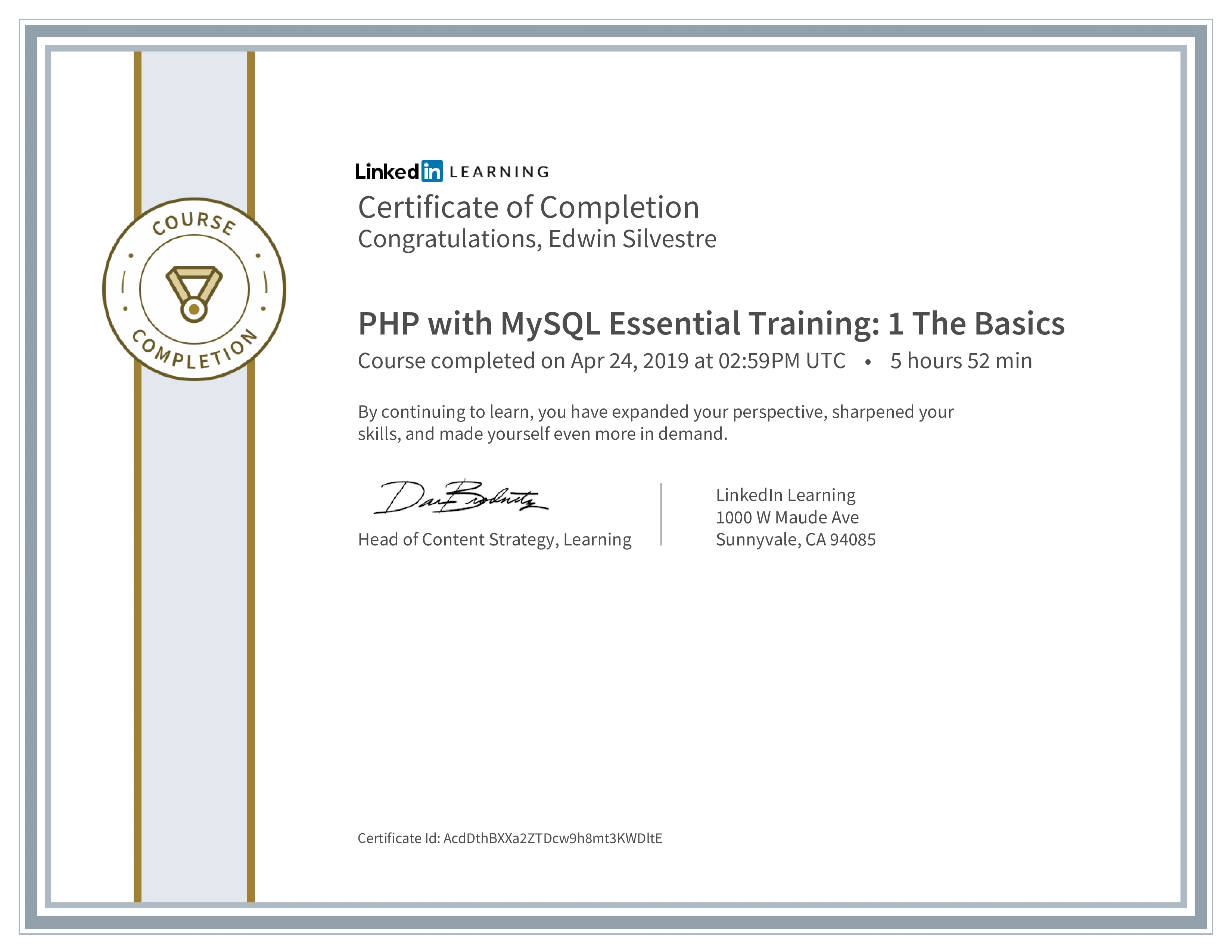 PHP with MySQL Essential Training: 1 The Basics