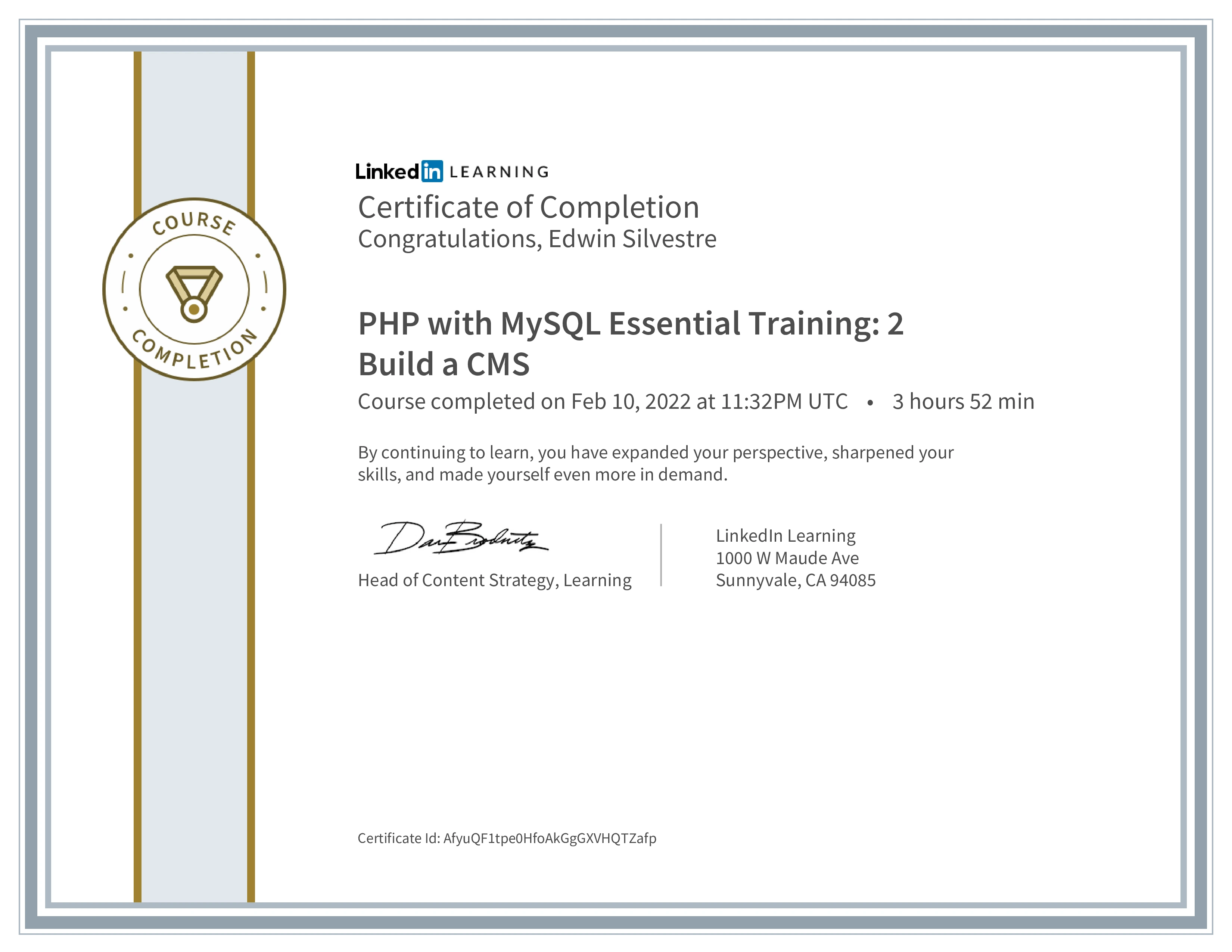 PHP with MySQL Essential Training: 2 Build a CMS